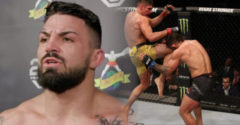 Mike Perry az UFC történetének egyik legdurvább orrtörését szenvedte el