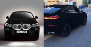 Levideózták a világ legfeketébb színű BMW X6-osát. Úgy néz ki, mint egy autó valamilyen számítógépes játékban