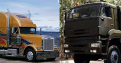 Miért van az amerikai kamionoknak hosszú motorházteteje? Egyszerű a magyarázat