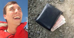 A férfi egy iratok nélküli pénztárcát talált. Zseniális módot választott, hogy visszajuttassa a tulajdonoshoz