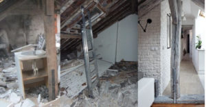 Vett egy lepusztult 50 m2 tetőtéri lakást felújította, nézd meg milyen most