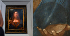 A tudósoknak sikerült megoldani annak az üveggolyónak a rejtélyét, amelyet Jézus tart a világ legdrágább festményén