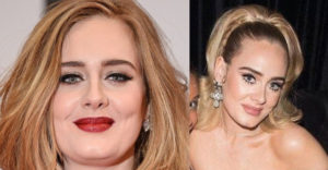 A lefogyott Adele egy szűk ruhában mutatta meg az alakját