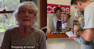 Otthoni szupermarketet rakott össze, hogy 87 éves édesanyja vásárolgathasson.
