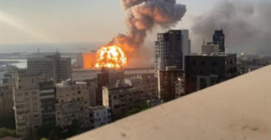 Közzétették a bejrúti robbanásról készült eddig még nem látott lassított felvételt