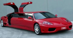Beteg és egyben király: A limuzinná torzított Ferrari esete