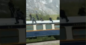 Amikor a munkából hazafelé tartva meglátod Tom Cruiset egy vonat tetején az új Mission Impossible forgatása közben