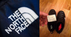Vett egy pár tornacipőt, és egy üzenetet talált bennük, amit egy segítséget kérő rab írt