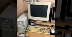 Egy 90-es évekbeli számítógép használata (Értékes emlékek)