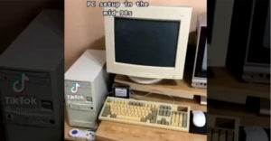 Egy 90-es évekbeli számítógép használata (Értékes emlékek)