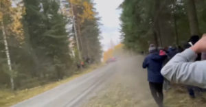 Extrém repülések a WRC Rally finn futamán (Adrenalinos látvány)