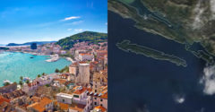 Váratlanul megváltozott a tenger színe Horvátország partjainál. Még a világűrből is látni