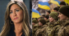 Az üzenete meghatotta a világot. Jennifer Aniston megható posztban emlékezett meg az ukrán nőkről