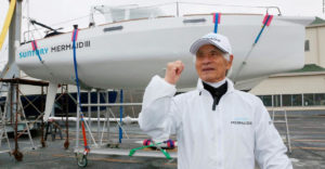83 évesen egyedül hajózta át a Csendes-óceánt a rekorder japán férfi