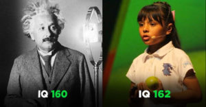 A 10 éves kislányt azért gúnyolták, mert „furcsa” – de az IQ-ja magasabb, mint Einsteiné és Stephen Hawkingé