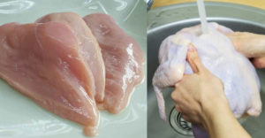 Megmosod a nyers csirkehúst főzés előtt? Akkor tudnod kell, hogy mi történik ilyenkor valójában.