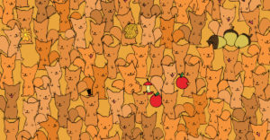 Megtalálod az egeret az őszi képen? Több tucat mókus között bújt el