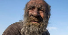 Meghalt a „világ legpiszkosabb embere”, miután fél évszázad után megmosakodott