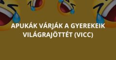 Apukák várják a gyerekeik világrajöttét (Vicc)