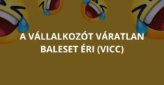 A vállalkozót váratlan baleset éri (Vicc)