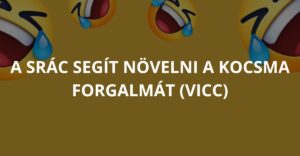 A srác segít növelni a kocsma forgalmát (Vicc)