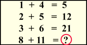 A matematikai feladvány két csoportra osztotta az embereket. Milyen eredményt kaptál?