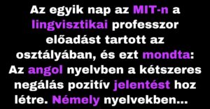 A professzor lefagyott a diák válaszától (Vicc)