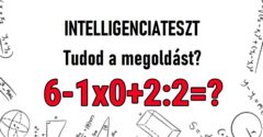 Ezt a matematikai feladványt állítólag csak a 110 feletti IQ-val rendelkező emberek tudják megoldani. Meg tudod oldani?