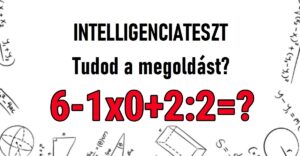 Ezt a matematikai feladványt állítólag csak a 110 feletti IQ-val rendelkező emberek tudják megoldani. Meg tudod oldani?