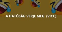 A hatóság verje meg (Vicc)