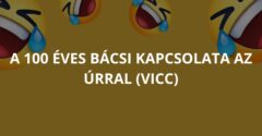 A 100 éves bácsi kapcsolata az Úrral (Vicc)