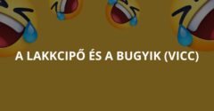 A lakkcipő és a bugyik (Vicc)