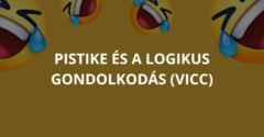 Pistike és a logikus gondolkodás (Vicc)