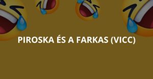 Piroska és a farkas (Vicc)