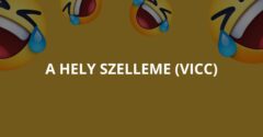 A hely szelleme (Vicc)