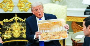 Aranyozott bálterem 100 milliárd forintnyi összegért – Megvalósul Trump nagy álma, a Fehér Ház átépítése
