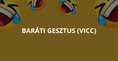 Baráti gesztus (Vicc)