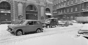 Emlékszel? Ilyen volt az 1987-es nagy havazás, amikor 3 napra megbénult az egész ország