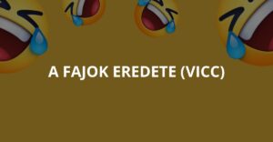 A fajok eredete (Vicc)