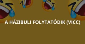 A házibuli folytatódik (Vicc)