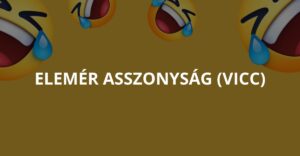 Elemér asszonyság (Vicc)