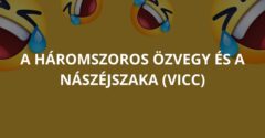 A háromszoros özvegy és a nászéjszaka (Vicc)