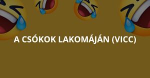 A csókok lakomáján (Vicc)