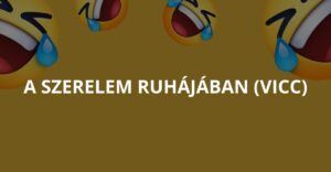 A szerelem ruhájában (Vicc)