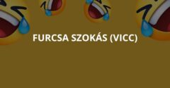 Furcsa szokás (Vicc)