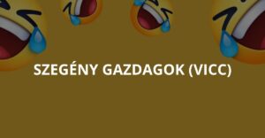 Szegény gazdagok (Vicc)