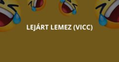 Lejárt lemez (Vicc)