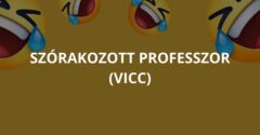 Szórakozott professzor (Vicc)